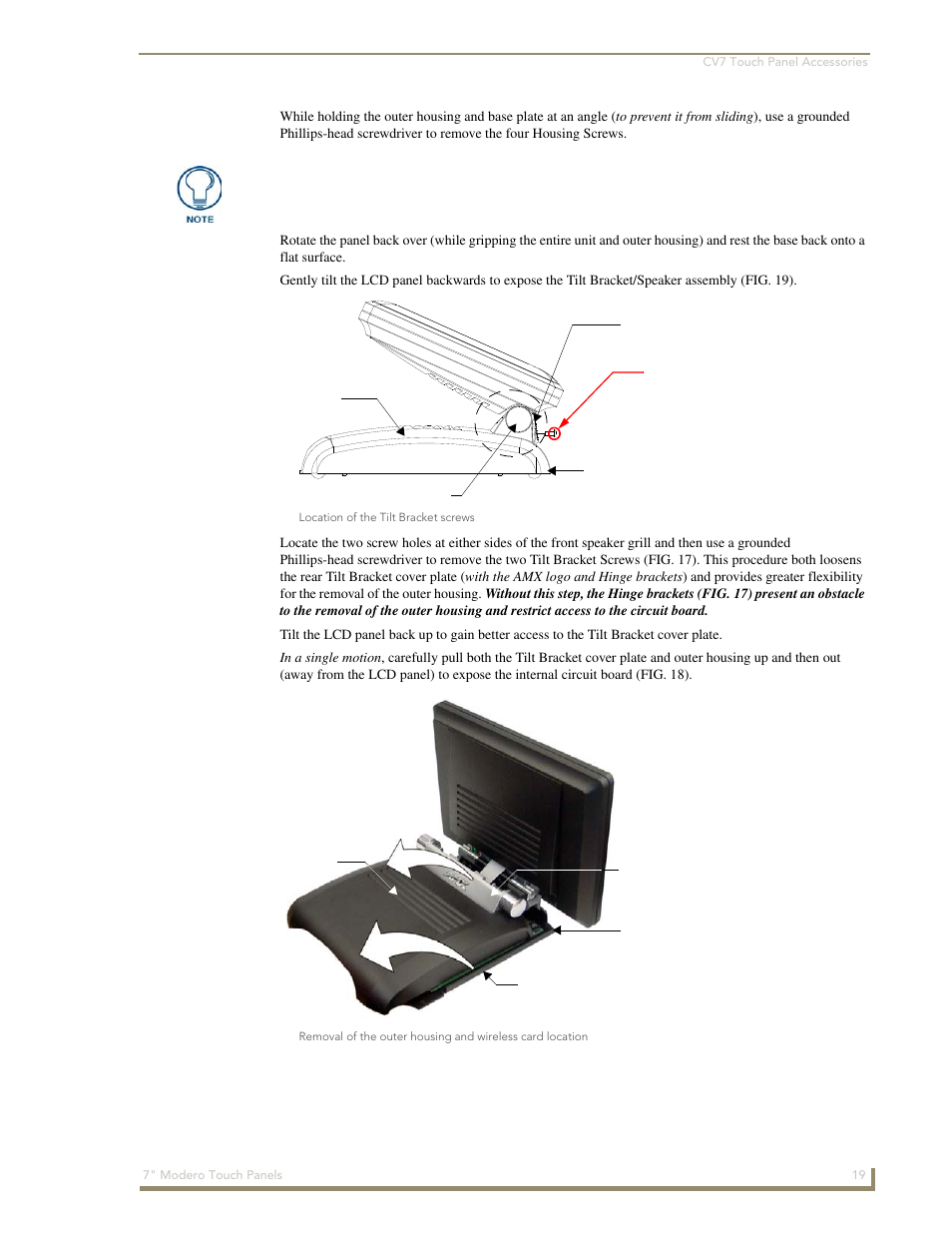 AMX Modero CV7 User Manual | Page 31 / 220