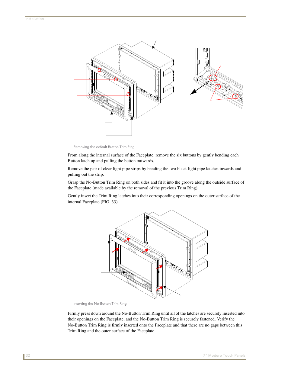 Fig. 32) | AMX Modero CV7 User Manual | Page 44 / 220