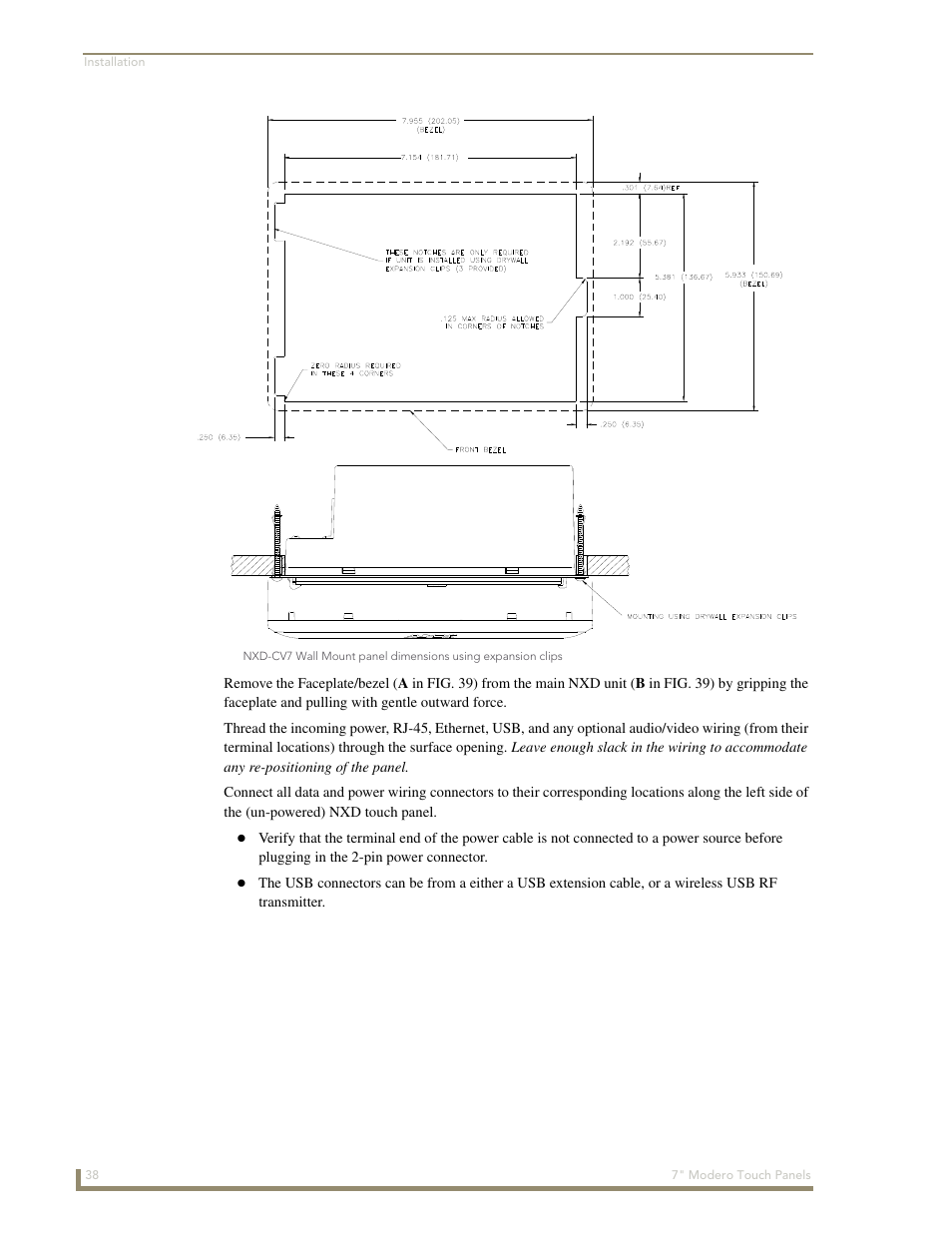 AMX Modero CV7 User Manual | Page 50 / 220