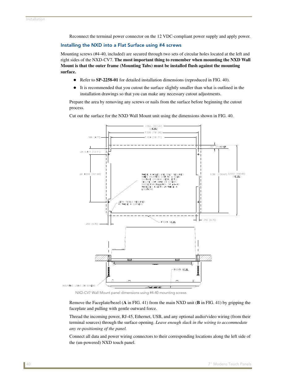 AMX Modero CV7 User Manual | Page 52 / 220