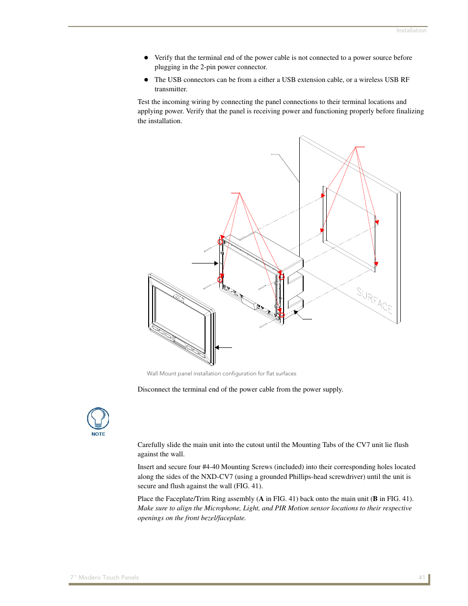 AMX Modero CV7 User Manual | Page 53 / 220