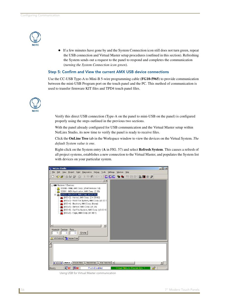 AMX Modero CV7 User Manual | Page 68 / 220