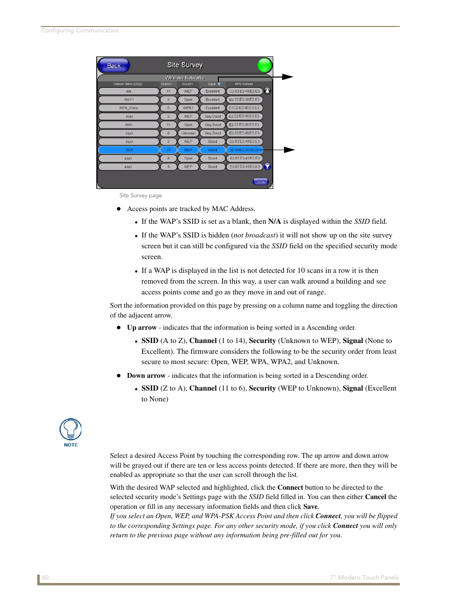 AMX Modero CV7 User Manual | Page 72 / 220