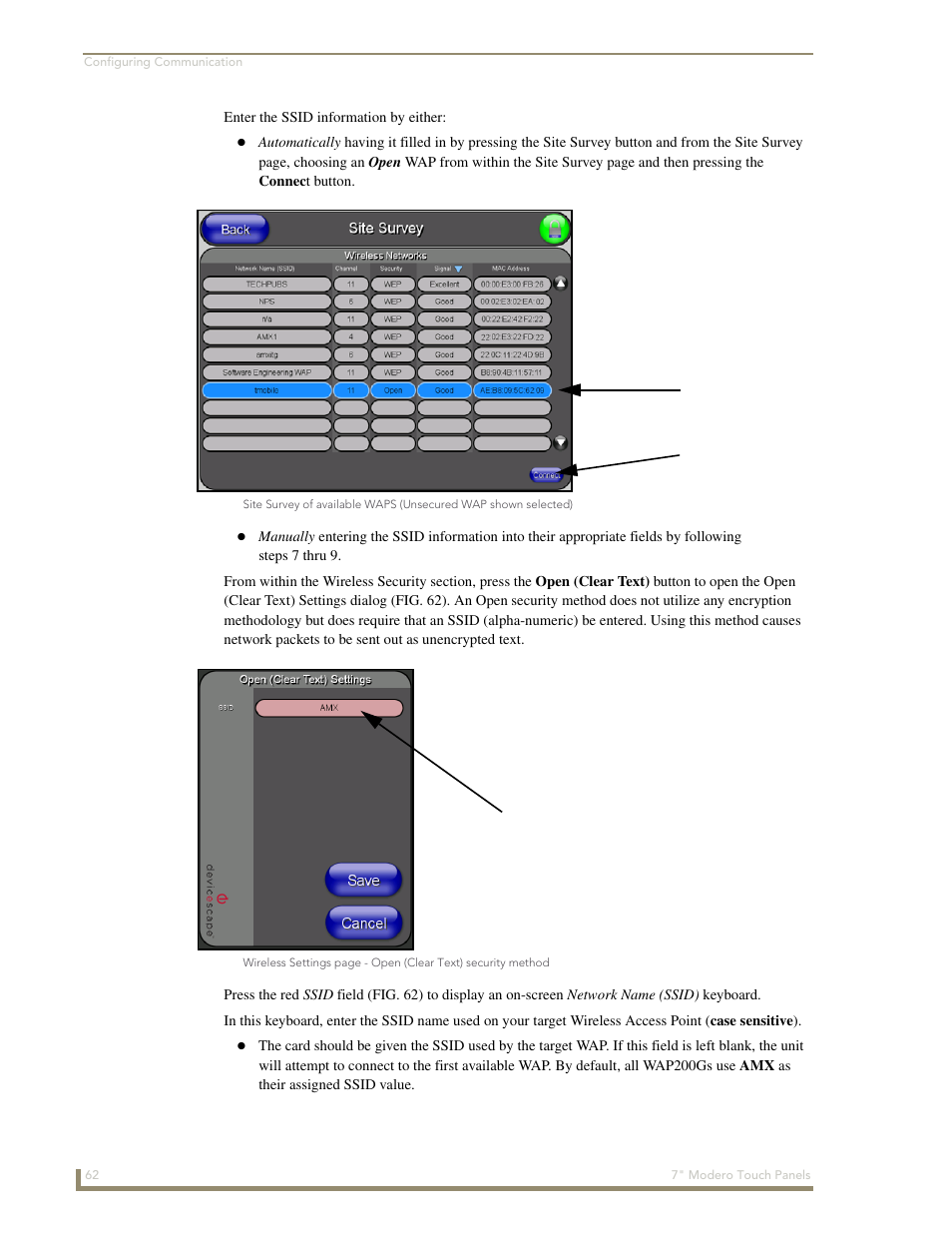 AMX Modero CV7 User Manual | Page 74 / 220