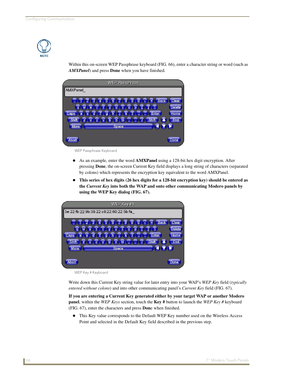 AMX Modero CV7 User Manual | Page 78 / 220