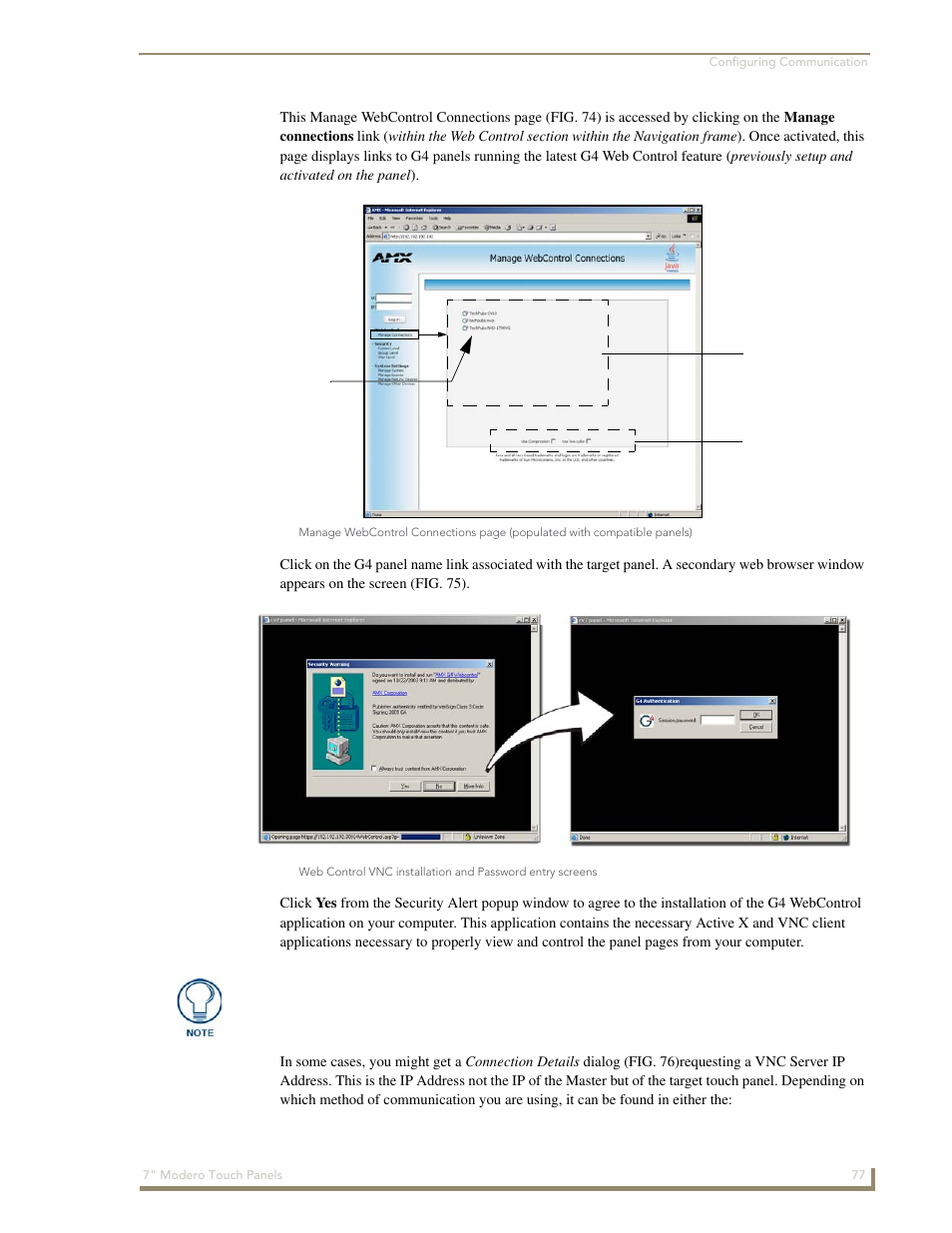 AMX Modero CV7 User Manual | Page 89 / 220
