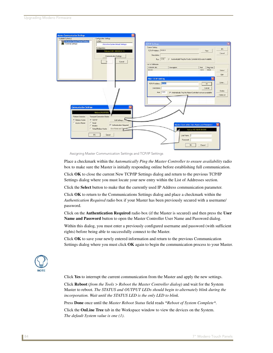 AMX Modero CV7 User Manual | Page 96 / 220