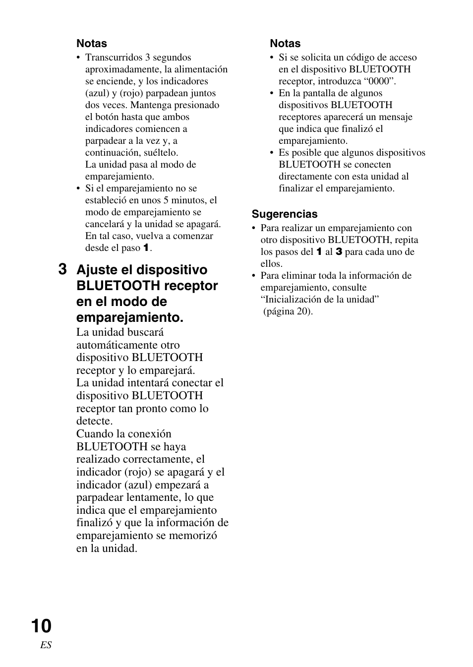 Sony TMR-BT10 User Manual | Page 30 / 44