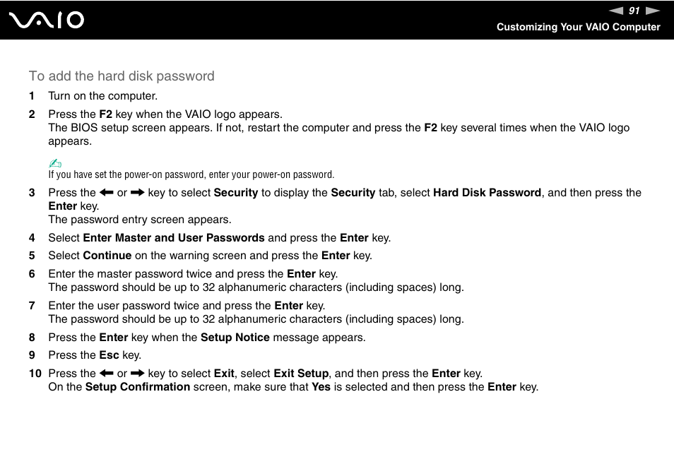 Sony VGN-TX850P User Manual | Page 91 / 202