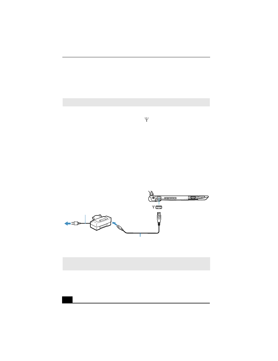 Connecting a usb printer | Sony PCG-R505JSP User Manual | Page 54 / 135
