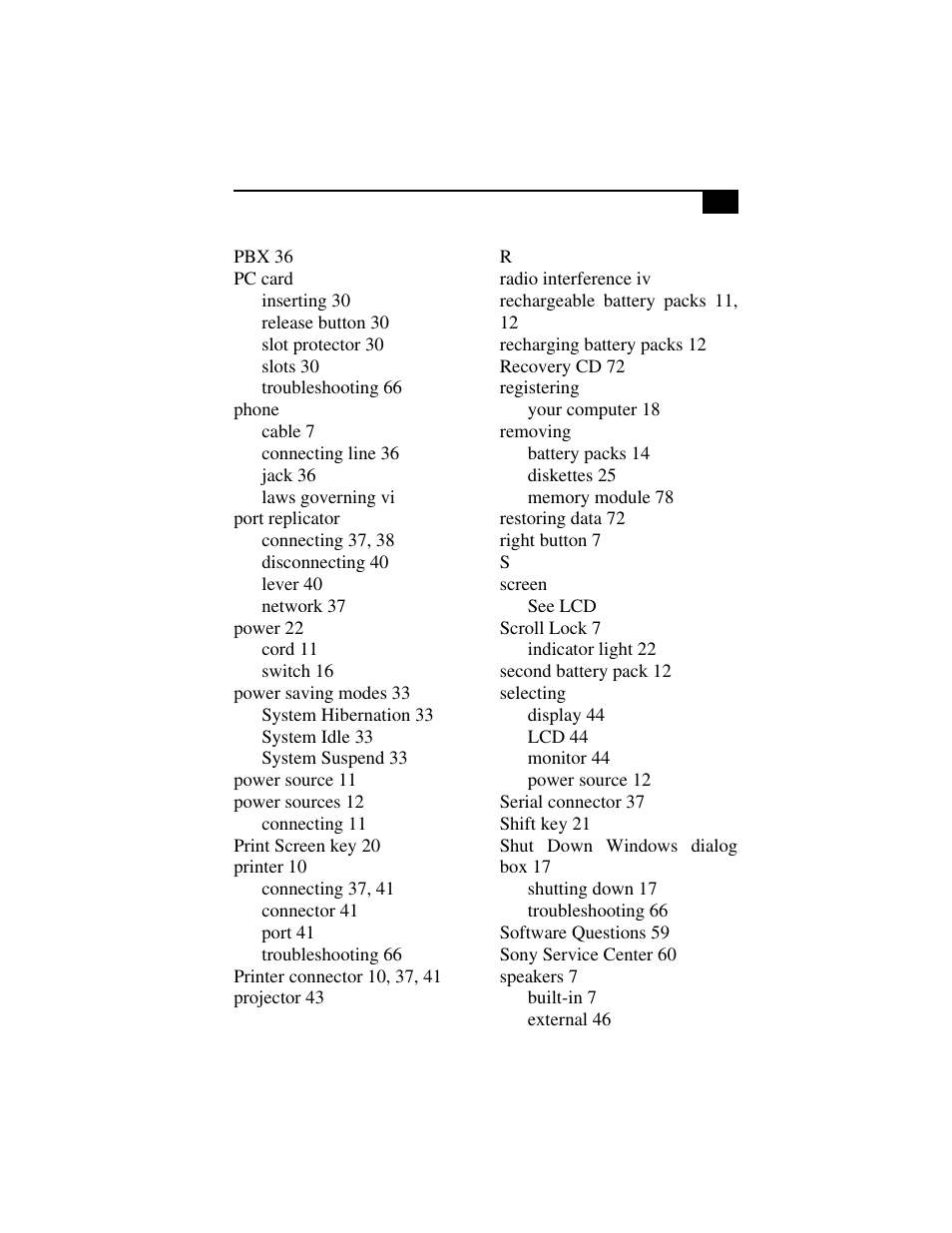 Sony PCG-F630 User Manual | Page 102 / 103