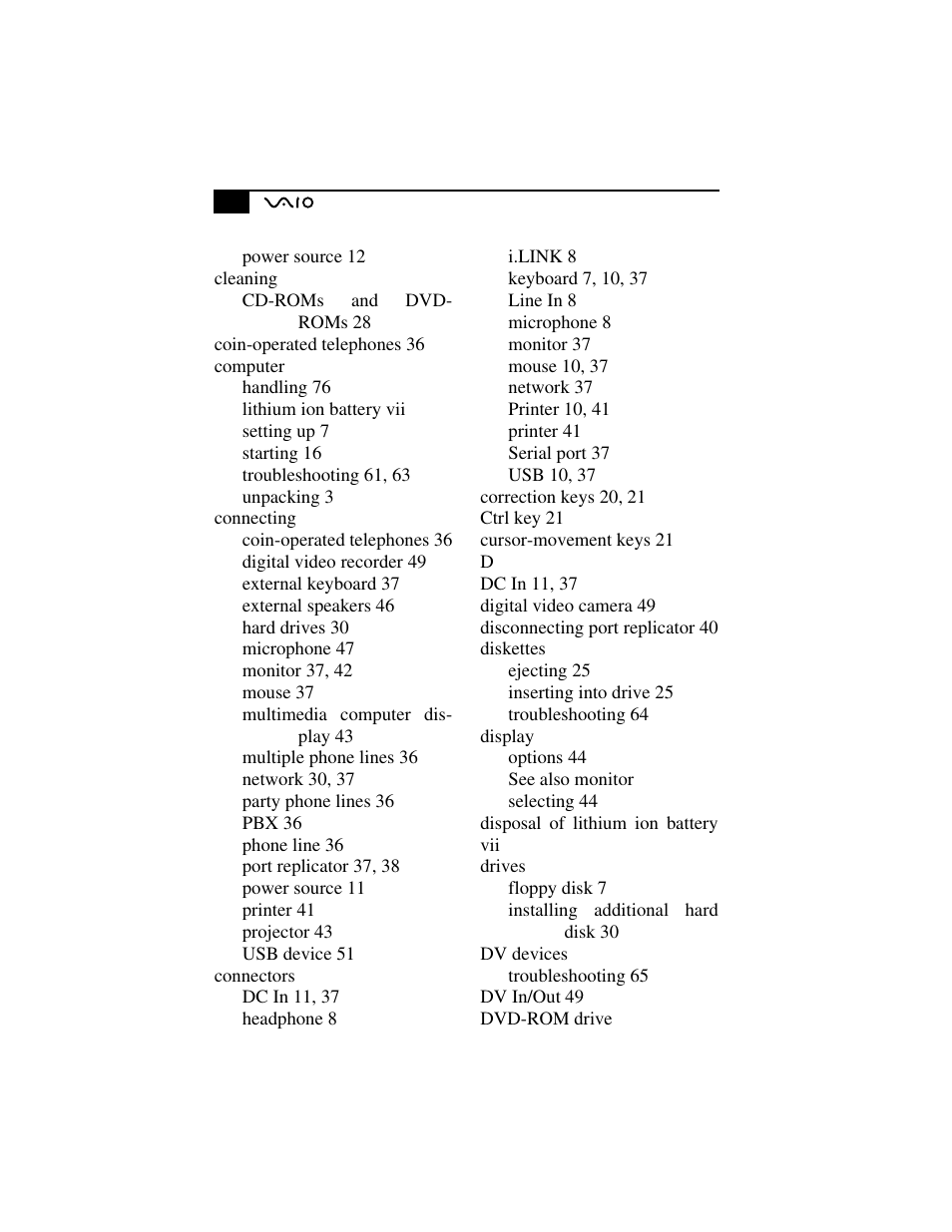 Sony PCG-F630 User Manual | Page 99 / 103