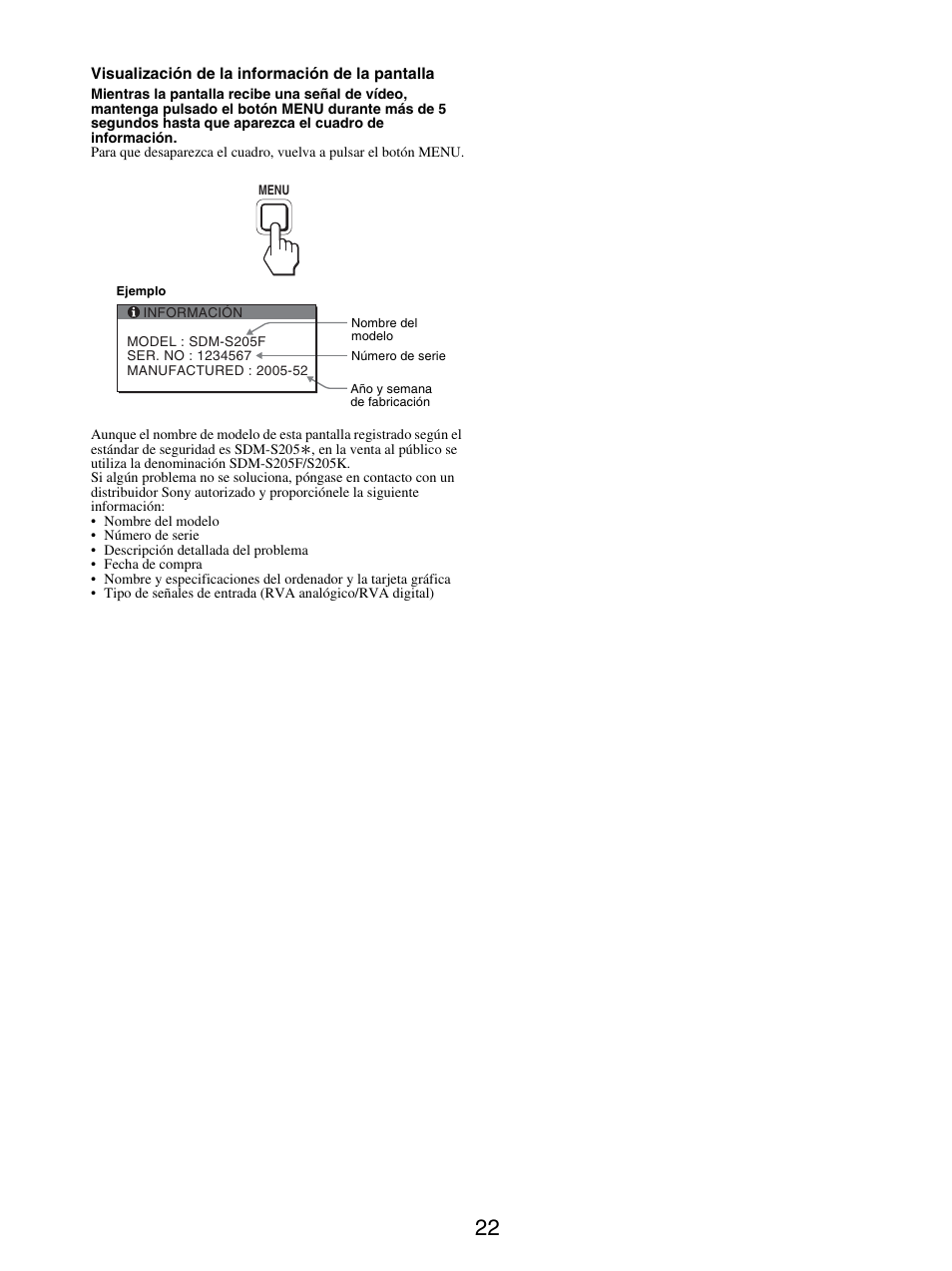 Sony SDM-S205FB User Manual | Page 123 / 403