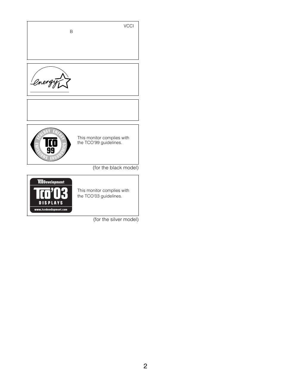 Sony SDM-S205FB User Manual | Page 2 / 403
