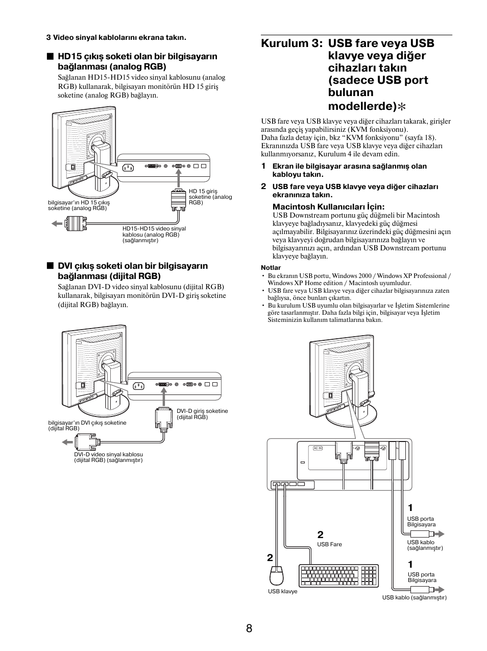 Sadece usb port bulunan modellerde) | Sony SDM-S205FB User Manual | Page 386 / 403