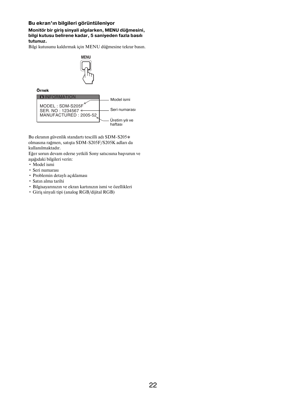 Sony SDM-S205FB User Manual | Page 400 / 403