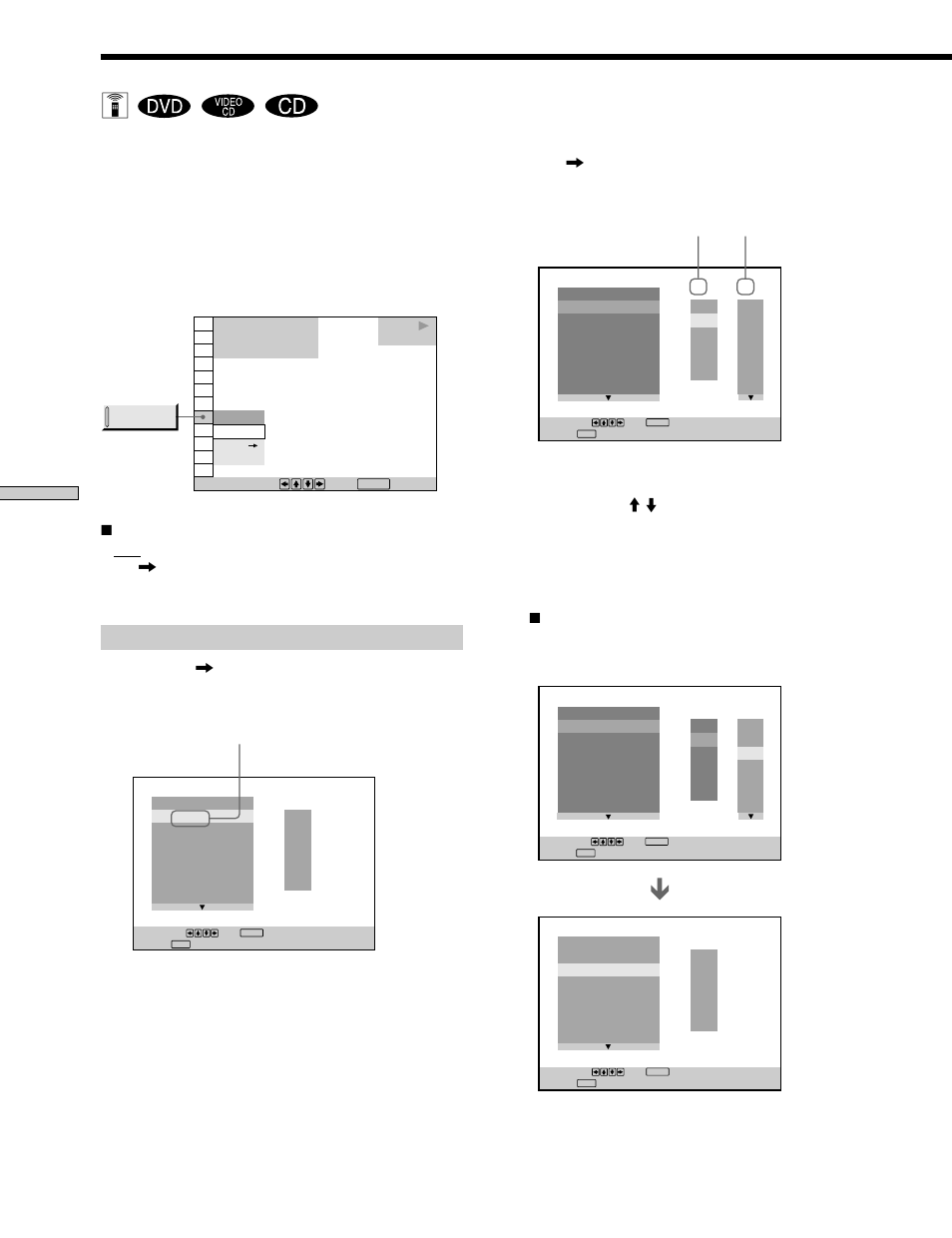 Creating your own program (program play), Creating your own program (program play) z, Creating the program | Sony DVP S530D User Manual | Page 34 / 132