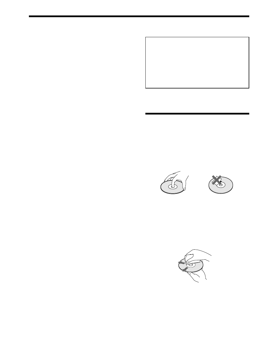 Precautions, Notes on discs, Precauciones | Notas sobre los discos | Sony DVP S530D User Manual | Page 6 / 132