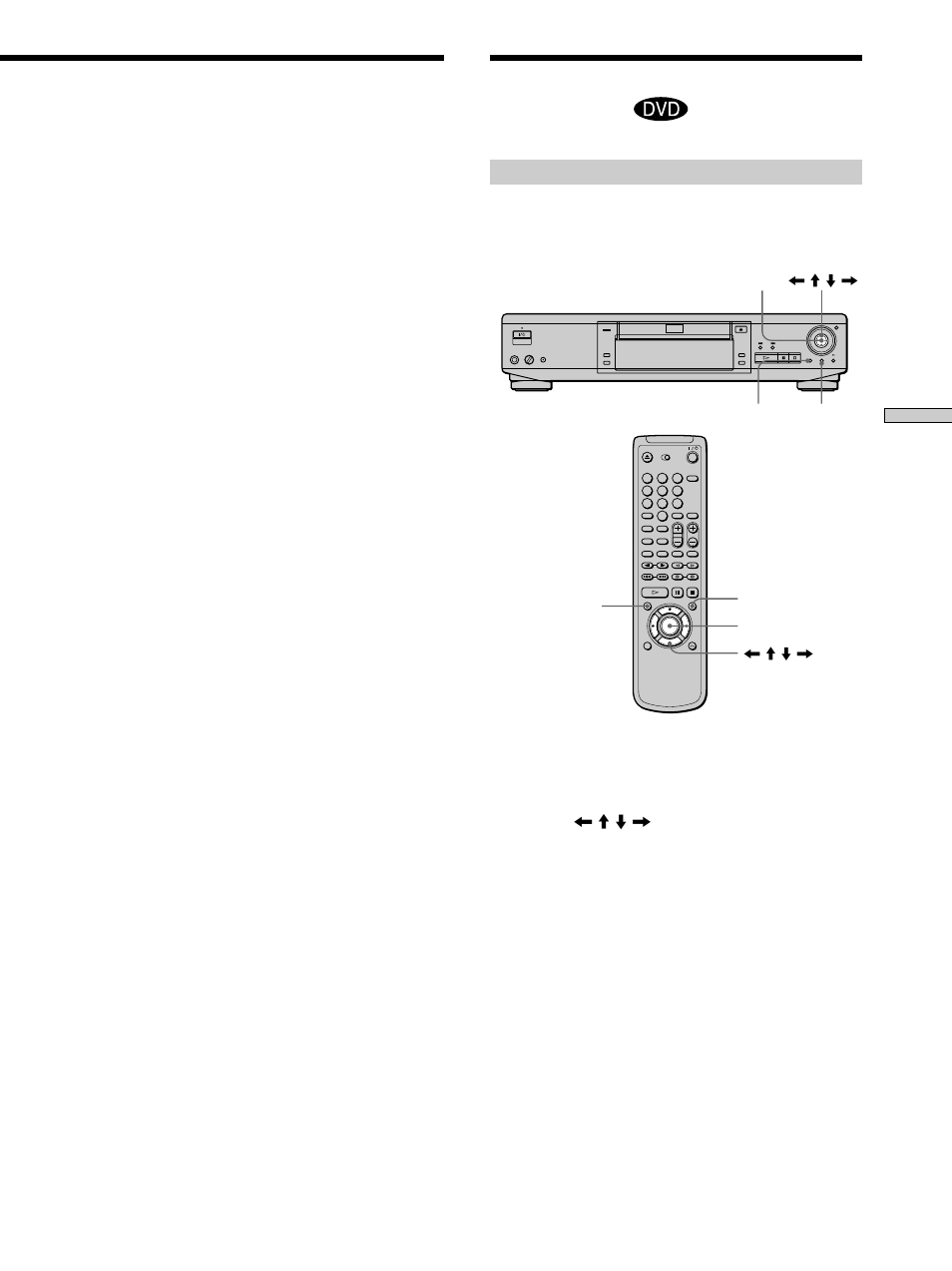Uso del menú para cada disco dvd, Uso del menú de títulos | Sony DVP S530D User Manual | Page 85 / 132