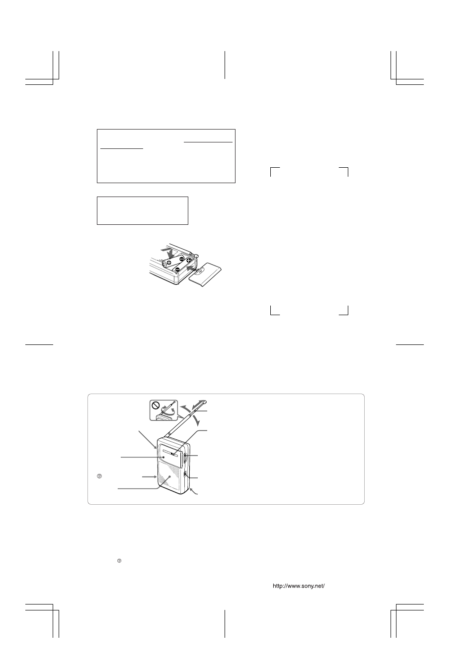 Sony ICF-S10MK2 User Manual | 1 page