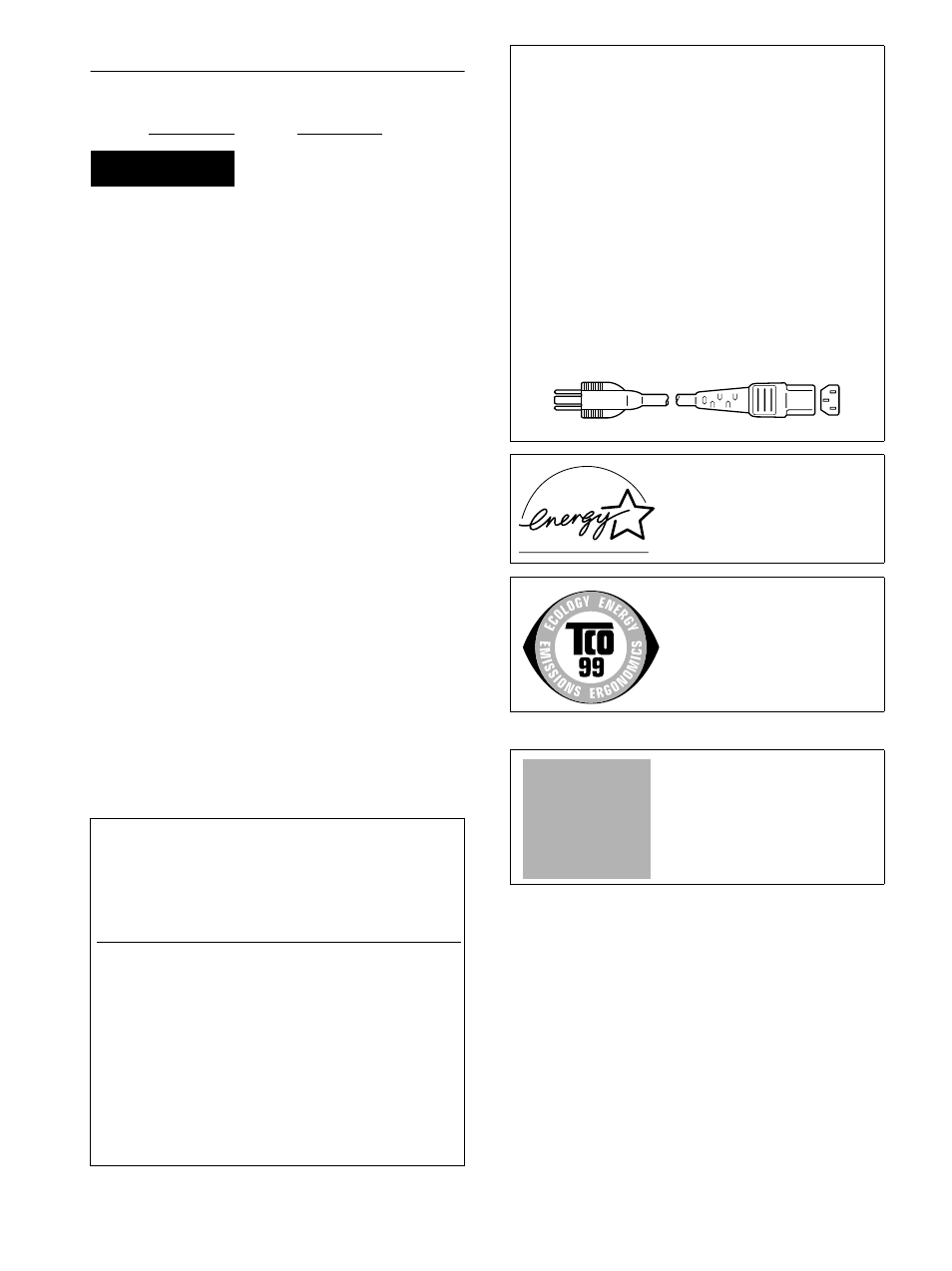 Warning, Owner’s record | Sony SDM-M51 User Manual | Page 2 / 104