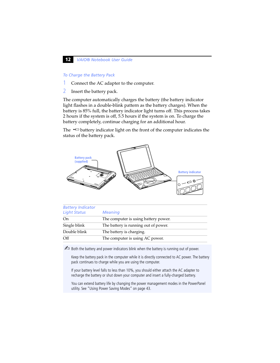 Sony PCG-SR5K User Manual | Page 24 / 110