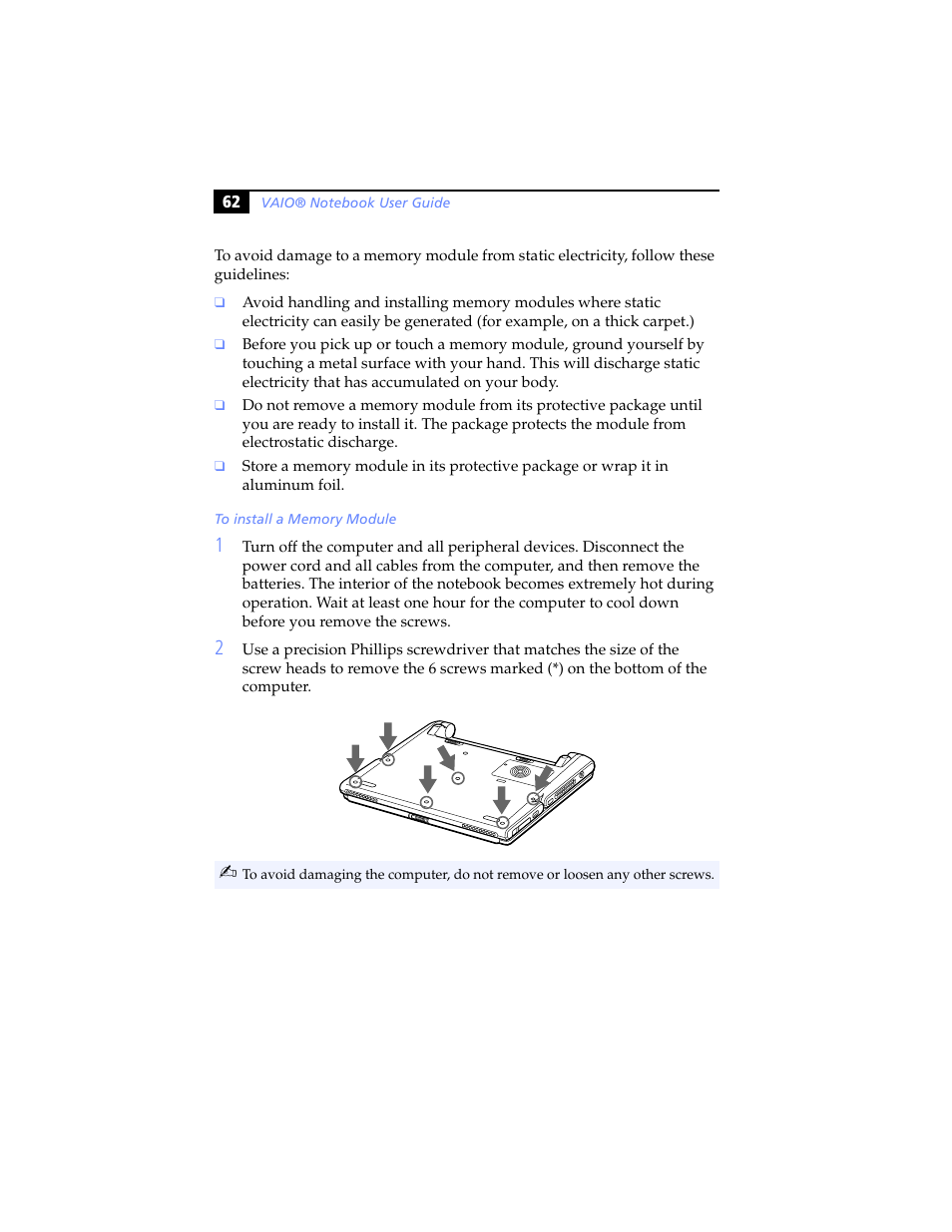 Sony PCG-SR5K User Manual | Page 74 / 110