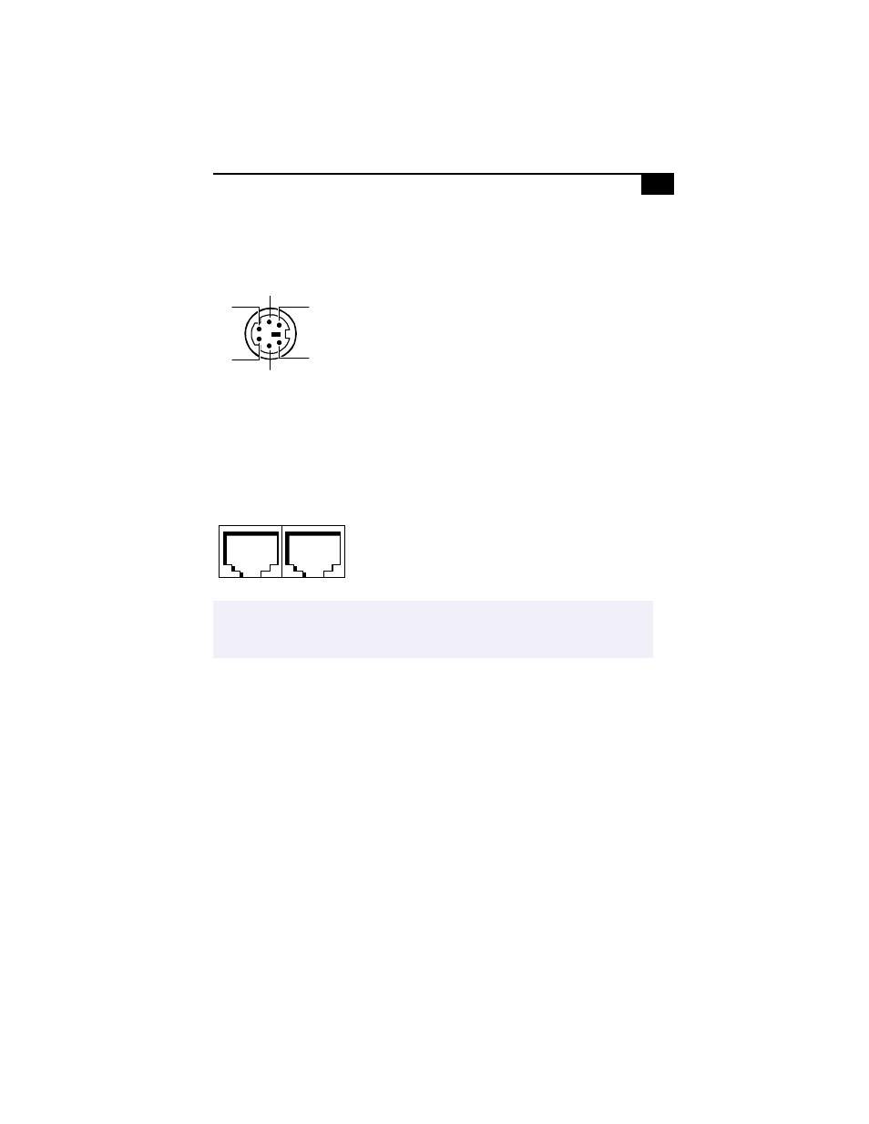 Keyboard, Line and phone | Sony PCV-L400 User Manual | Page 19 / 106