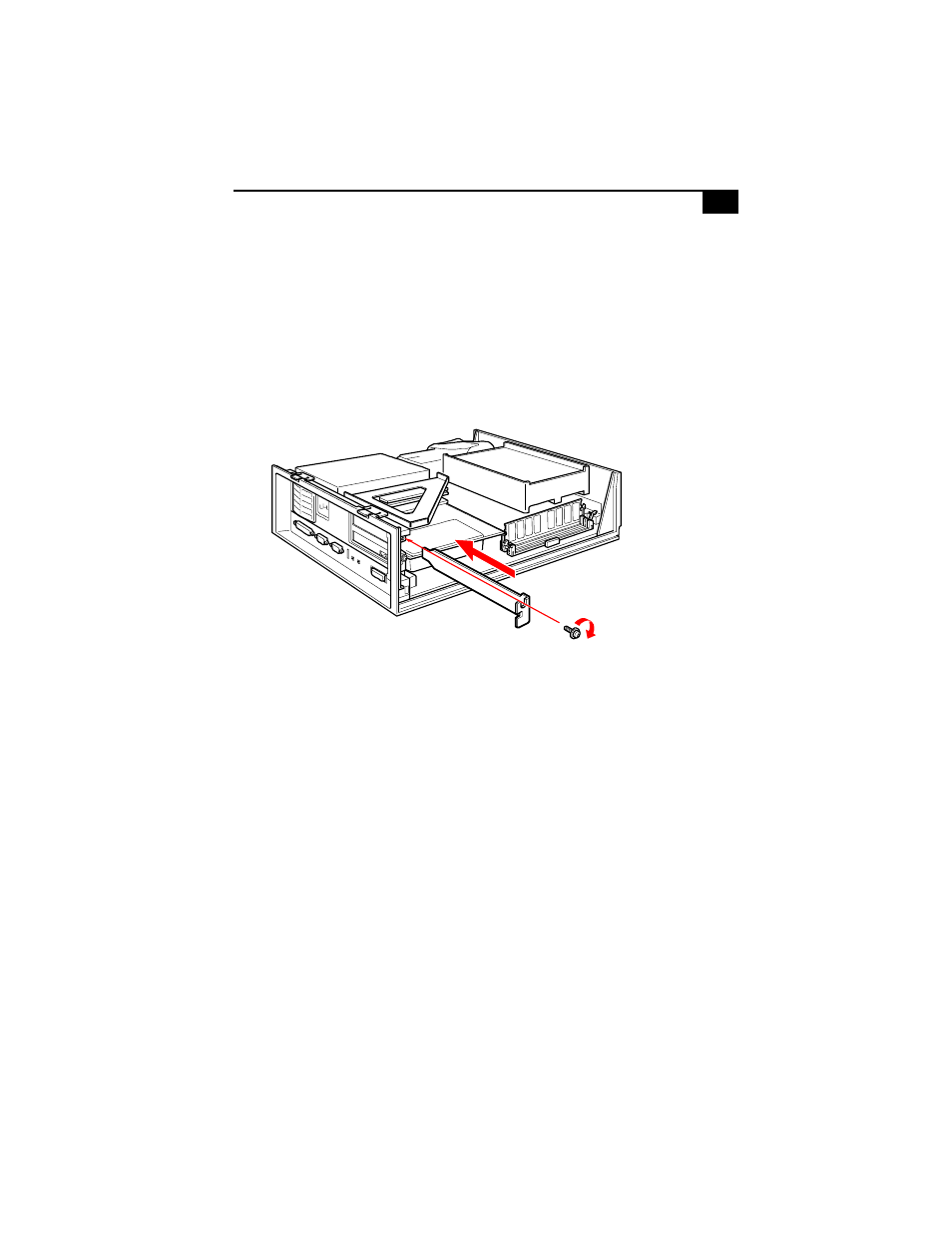 Covering an open i/o slot, Covering, An open i/o slot | Sony PCV-L400 User Manual | Page 41 / 106