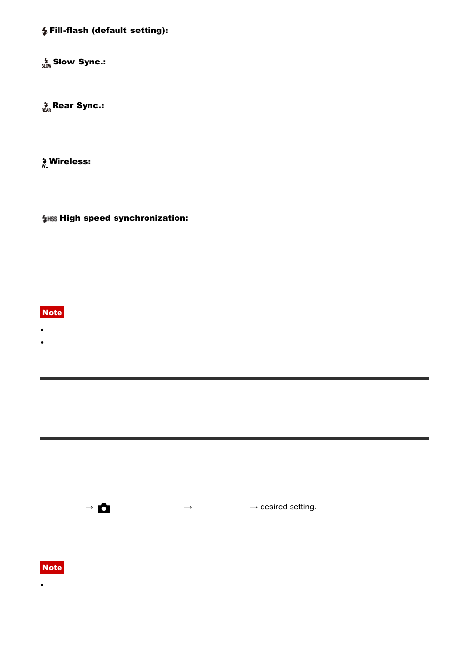 Flash comp. [54, Fel lock [55, Flash comp | Sony ILCA-77M2 User Manual | Page 63 / 205