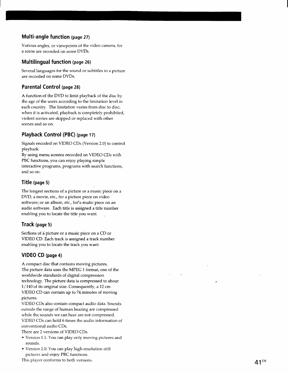 Sony DVP-S300 User Manual | Page 41 / 45