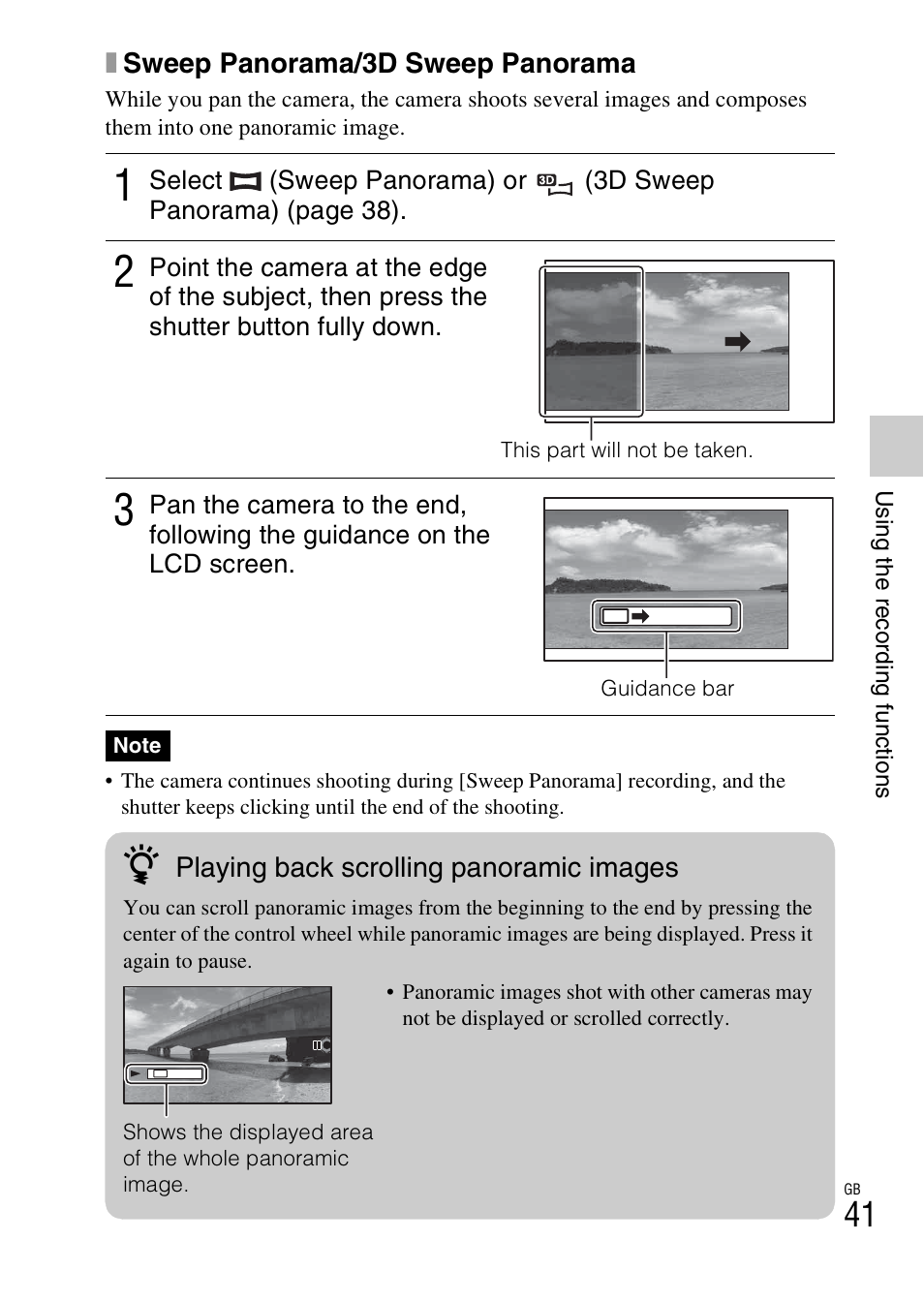 Sony NEX-F3 User Manual | Page 41 / 94