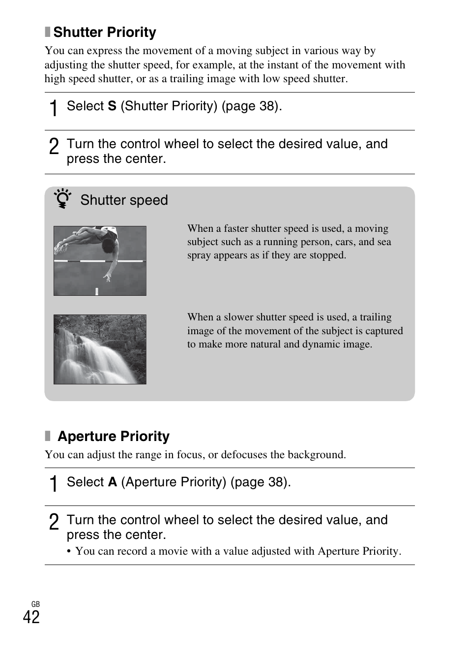 Sony NEX-F3 User Manual | Page 42 / 94