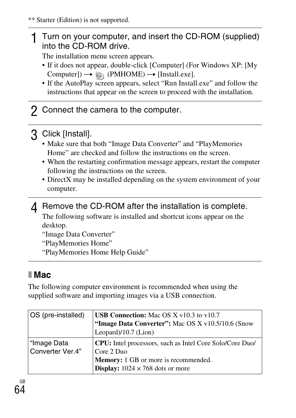 Sony NEX-F3 User Manual | Page 64 / 94