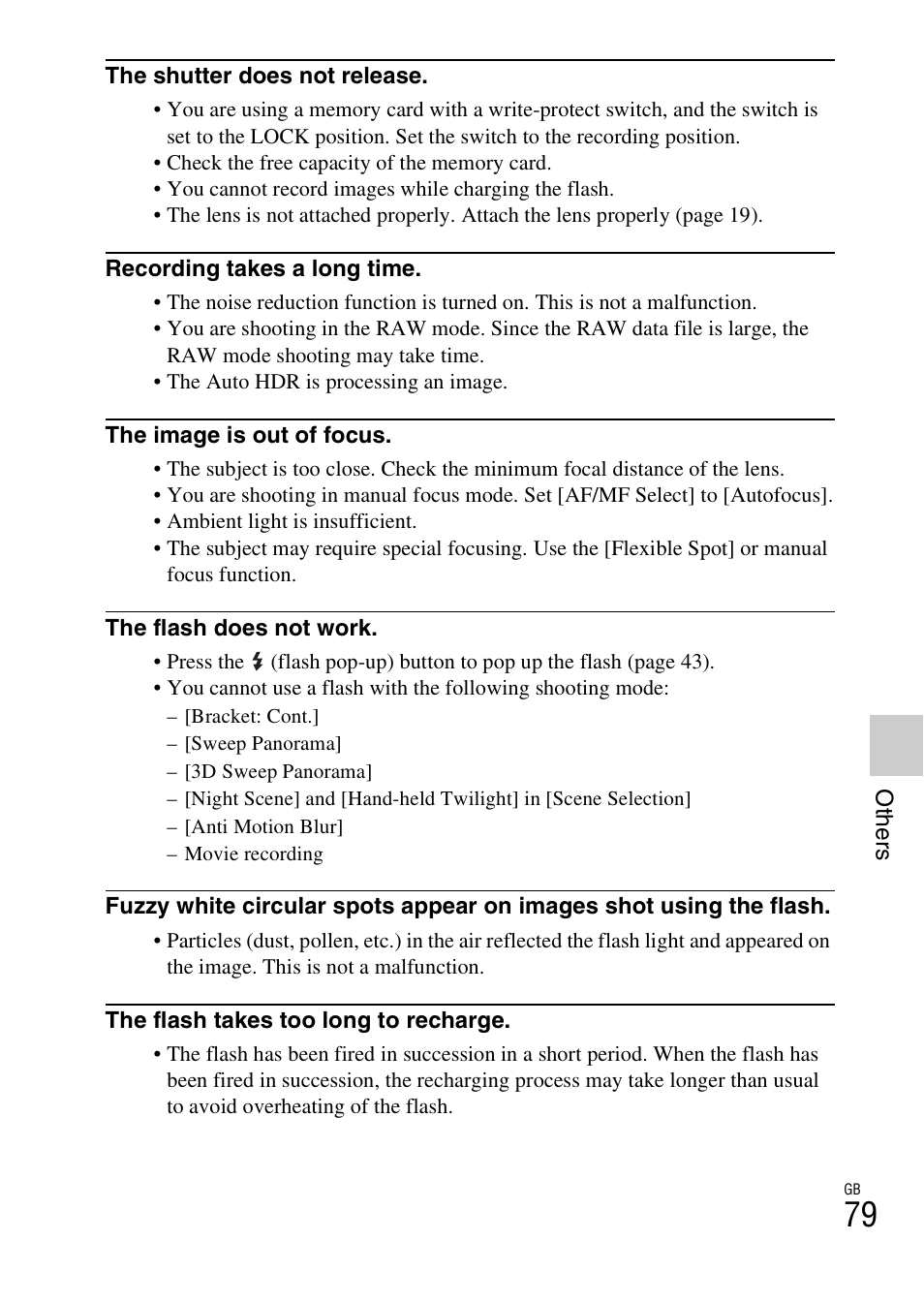 Sony NEX-F3 User Manual | Page 79 / 94