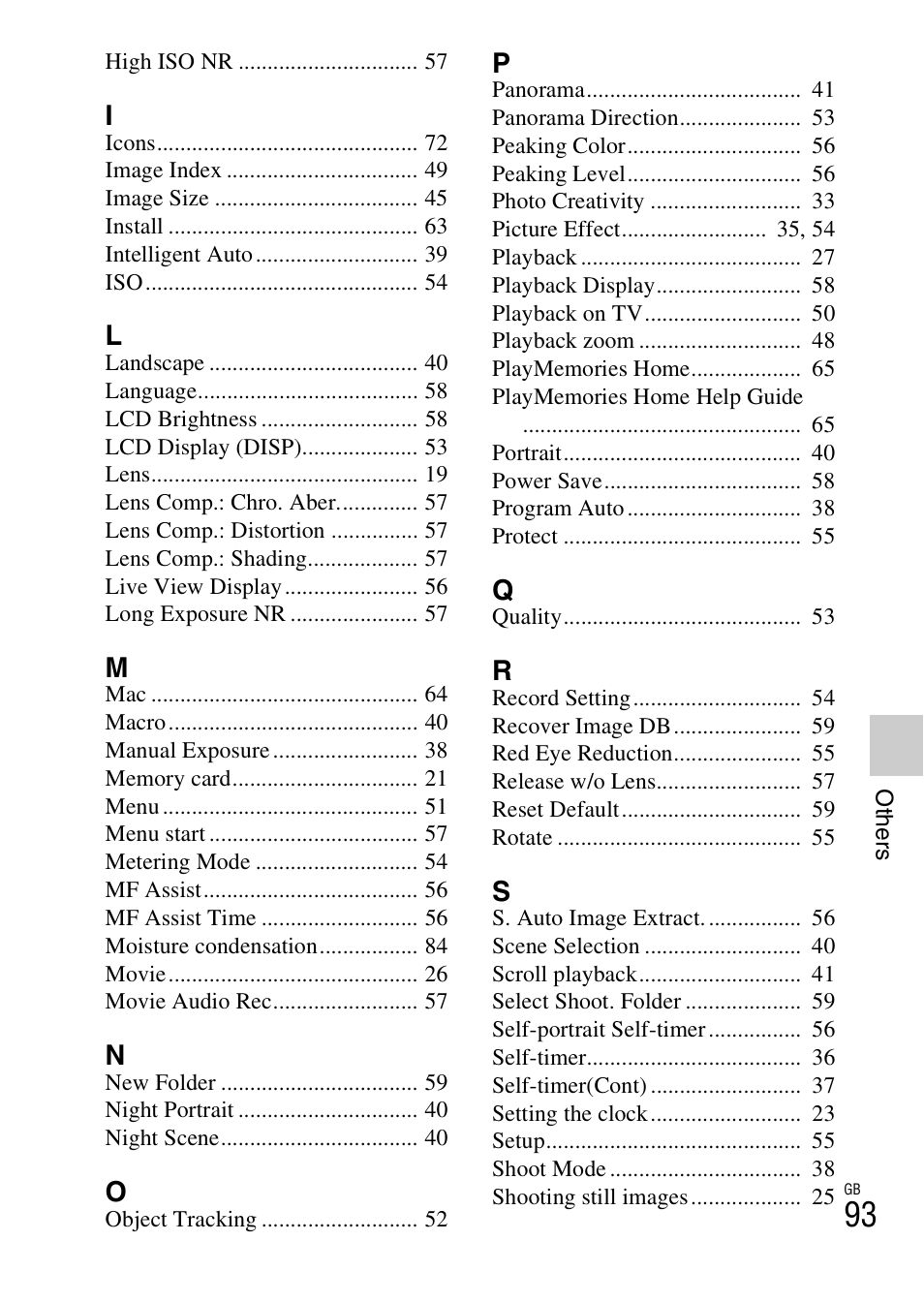 Sony NEX-F3 User Manual | Page 93 / 94