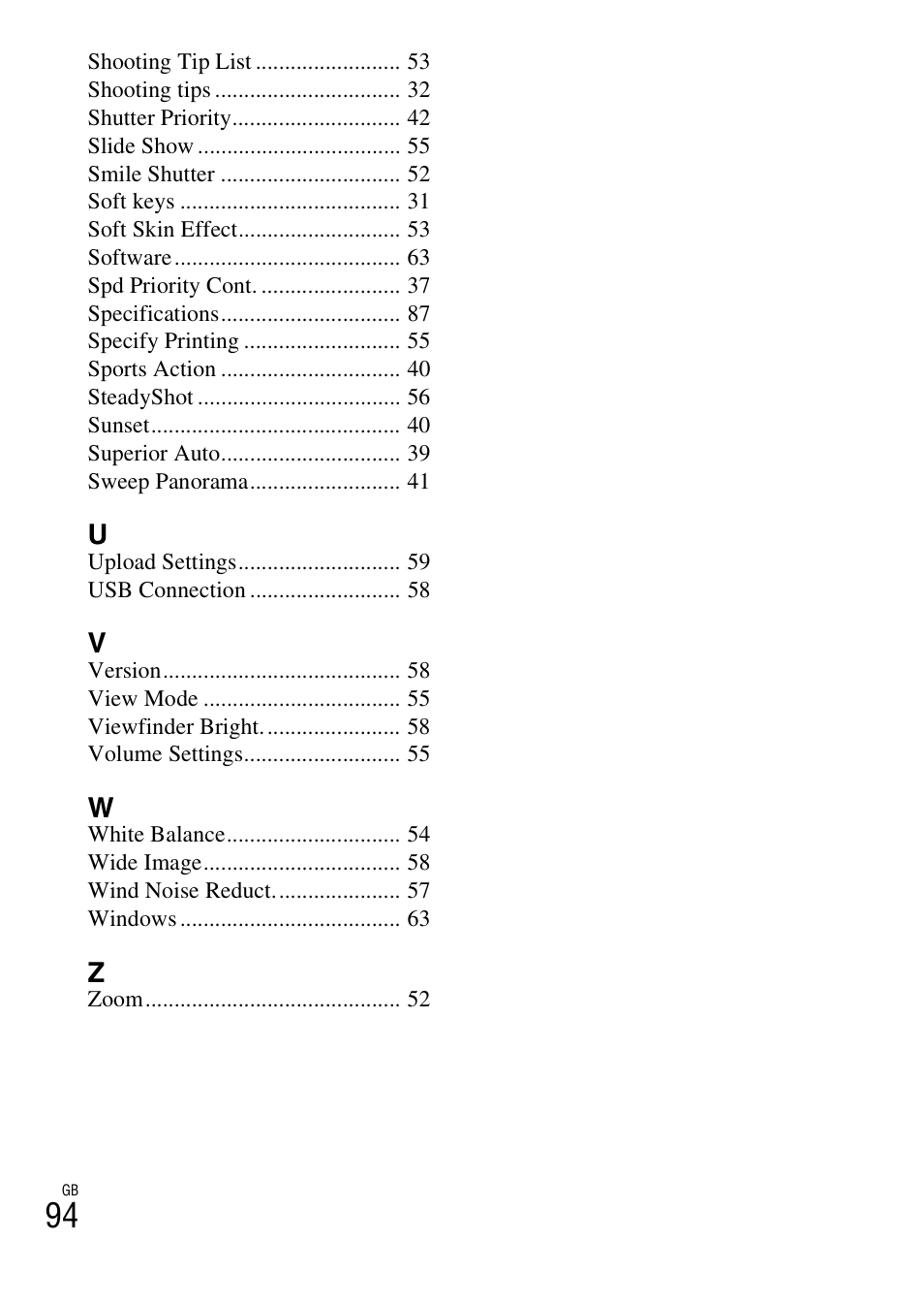 Sony NEX-F3 User Manual | Page 94 / 94