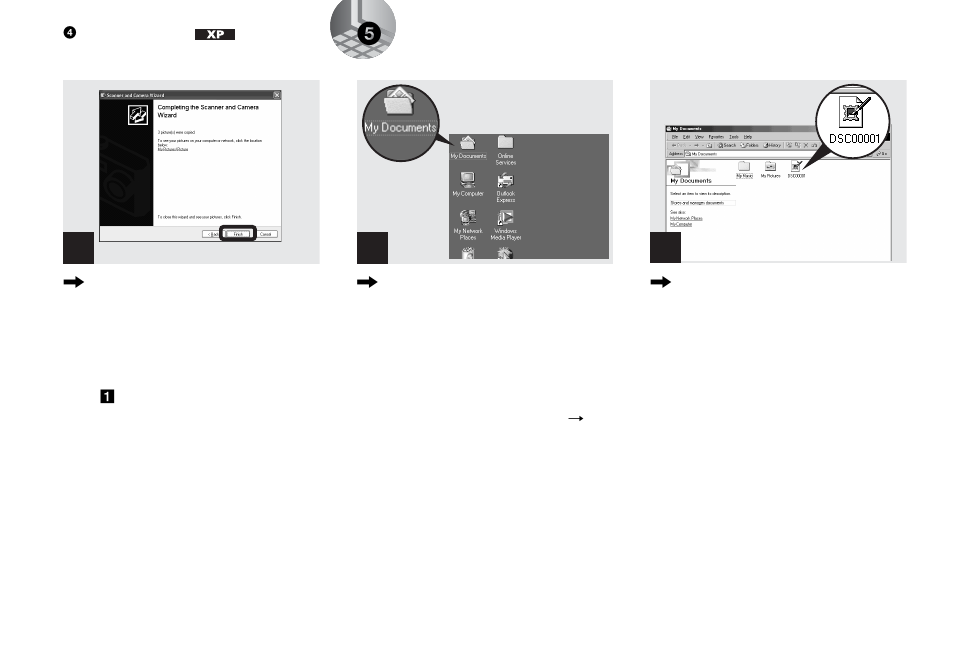 5 viewing the images on your computer, 5viewing the images on your computer | Sony DSC-P9 User Manual | Page 46 / 104