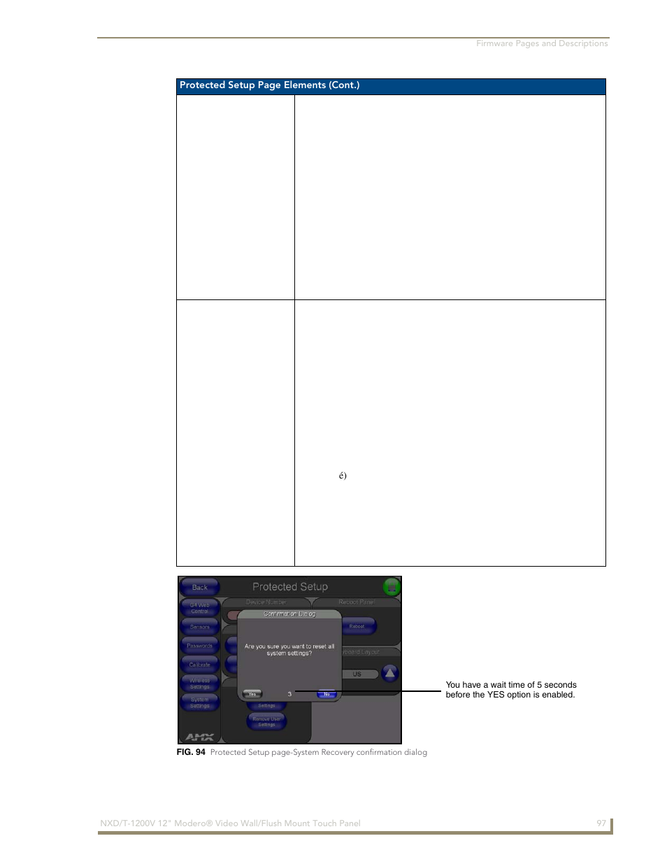 AMX Modero NXT-1200V User Manual | Page 109 / 178