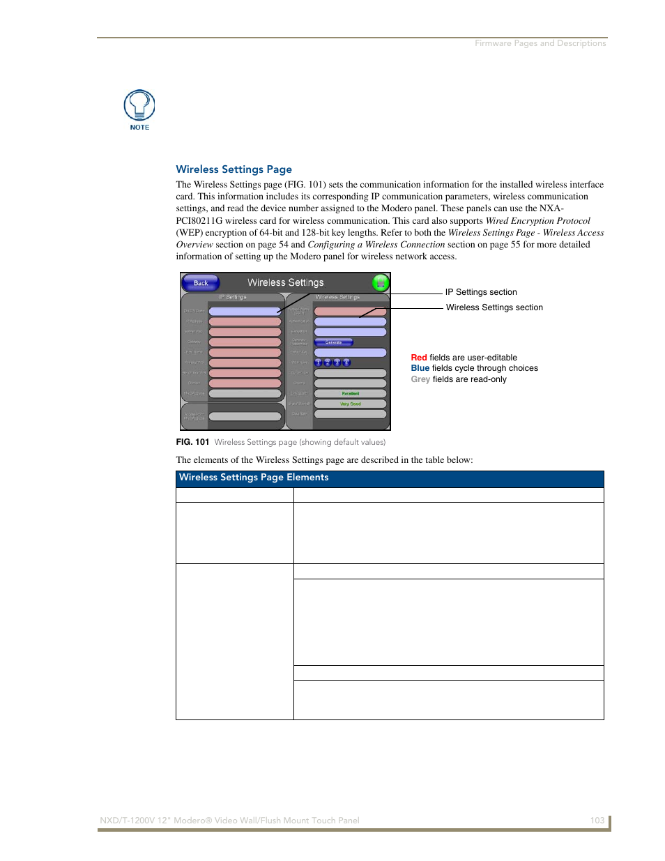 AMX Modero NXT-1200V User Manual | Page 115 / 178