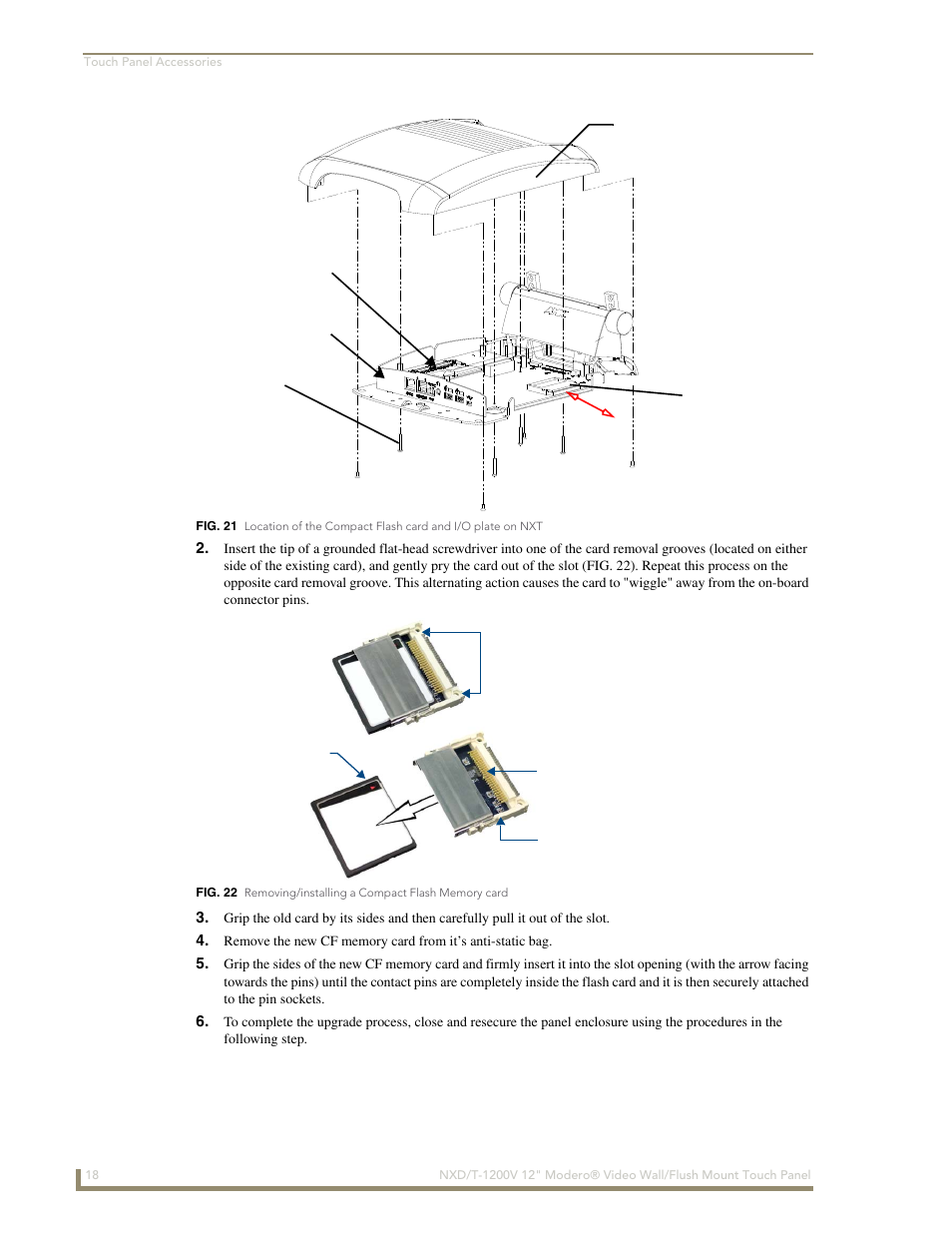 AMX Modero NXT-1200V User Manual | Page 30 / 178