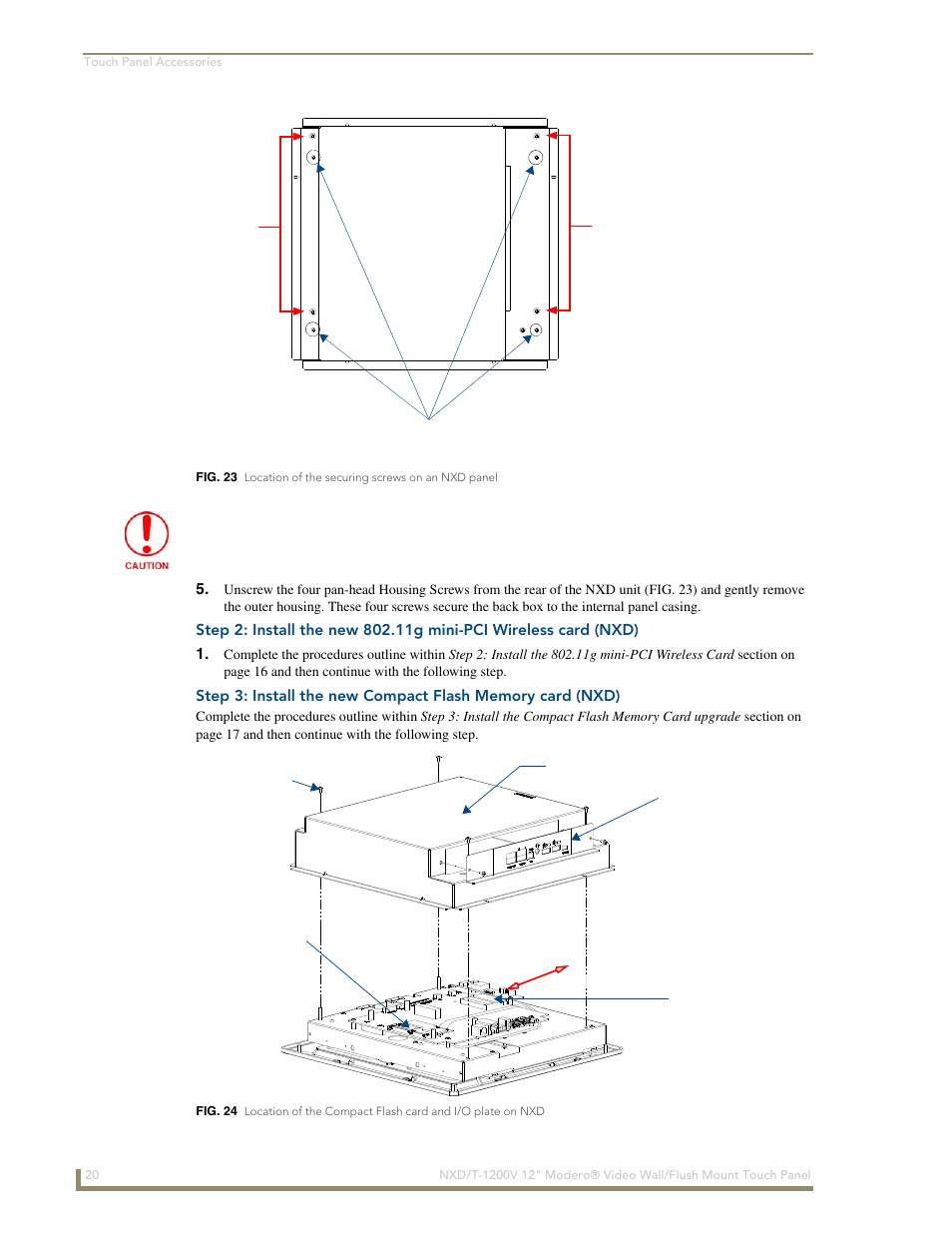 AMX Modero NXT-1200V User Manual | Page 32 / 178