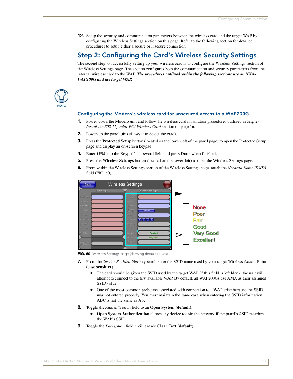 AMX Modero NXT-1200V User Manual | Page 69 / 178