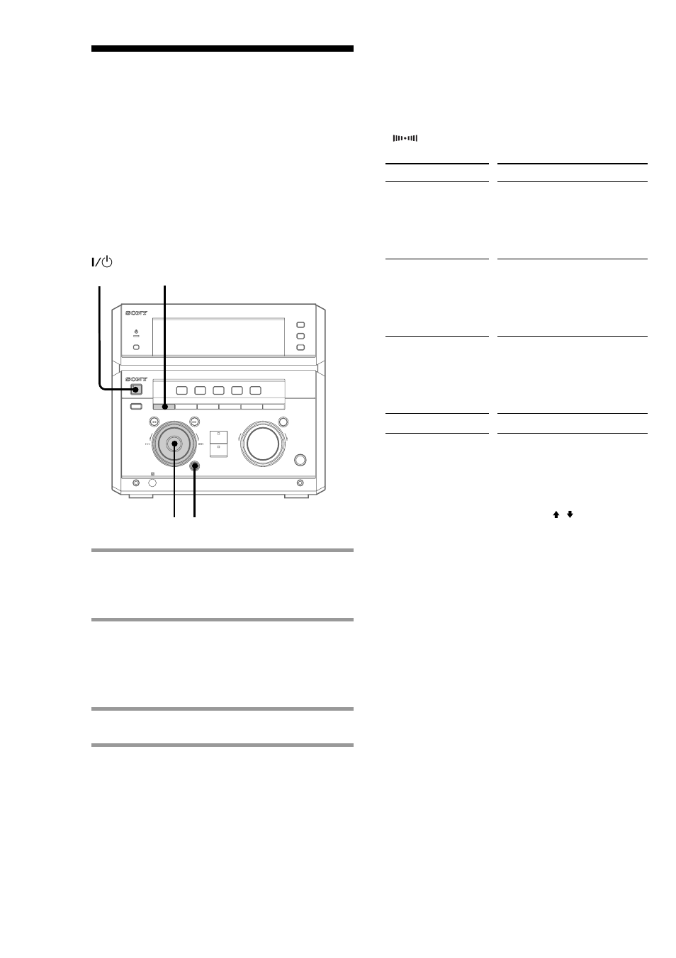 Selecting the audio emphasis, Selecting the effect from the music menu | Sony MHC-NX3AV User Manual | Page 28 / 52