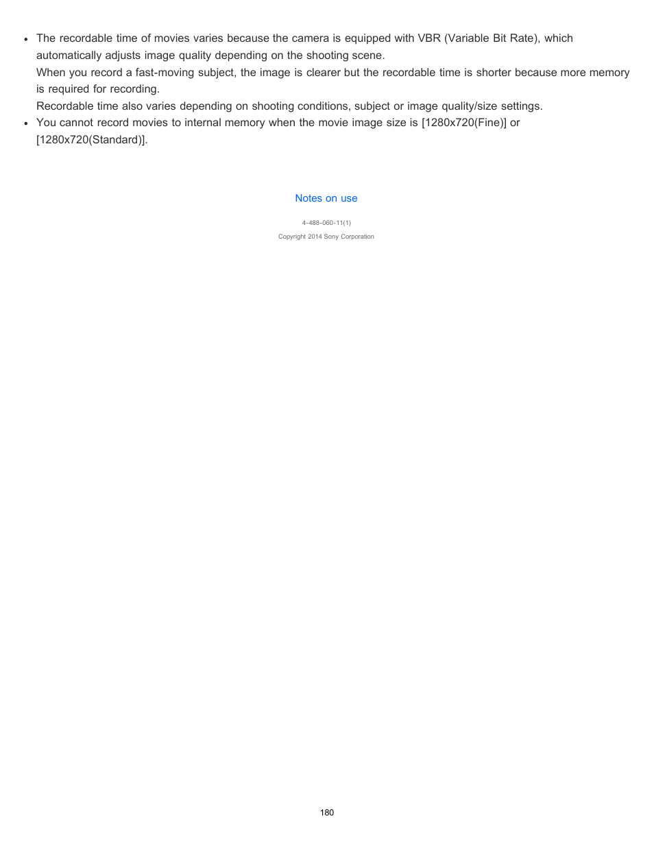 Sony DSC-H400 User Manual | Page 184 / 238
