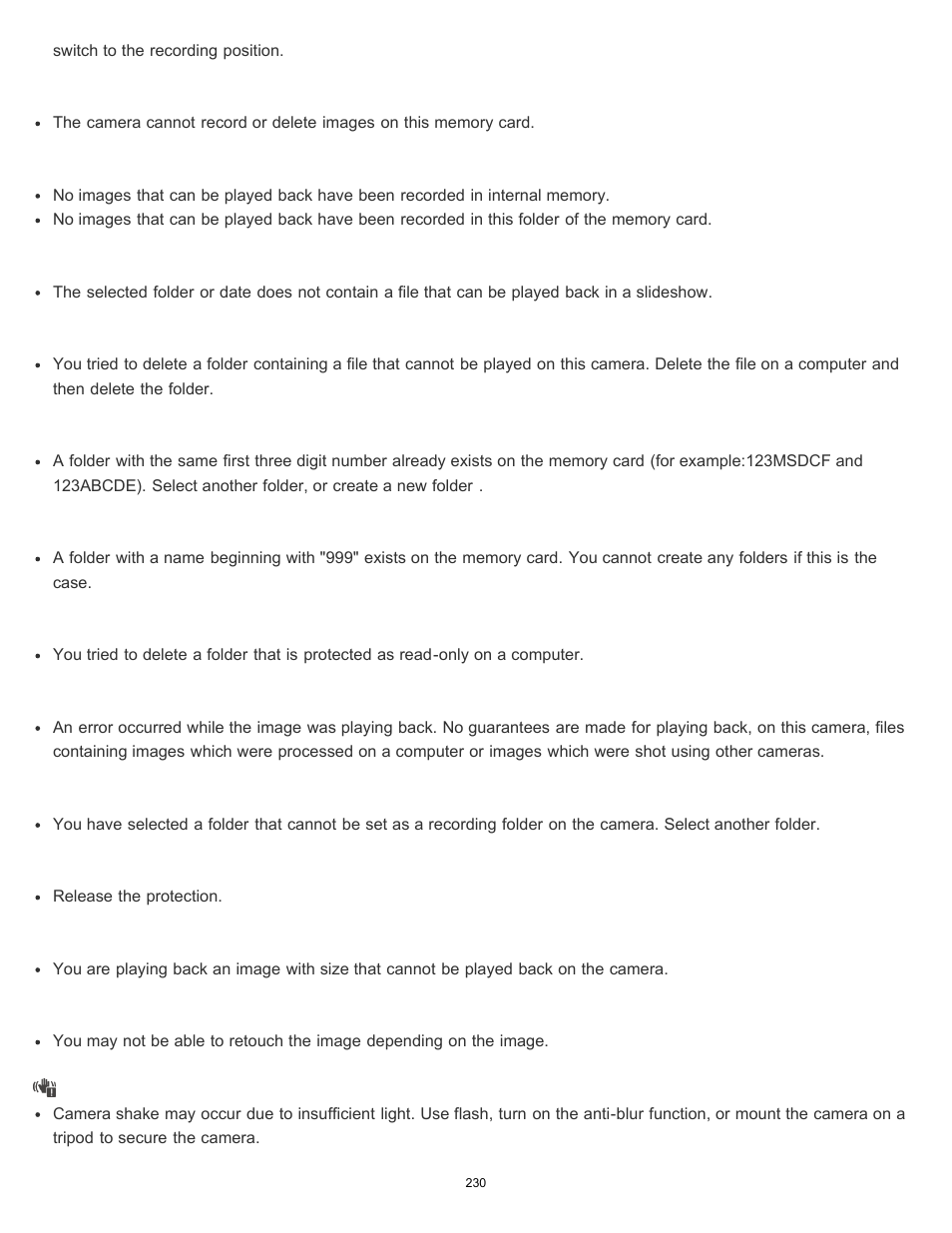 Sony DSC-H400 User Manual | Page 234 / 238