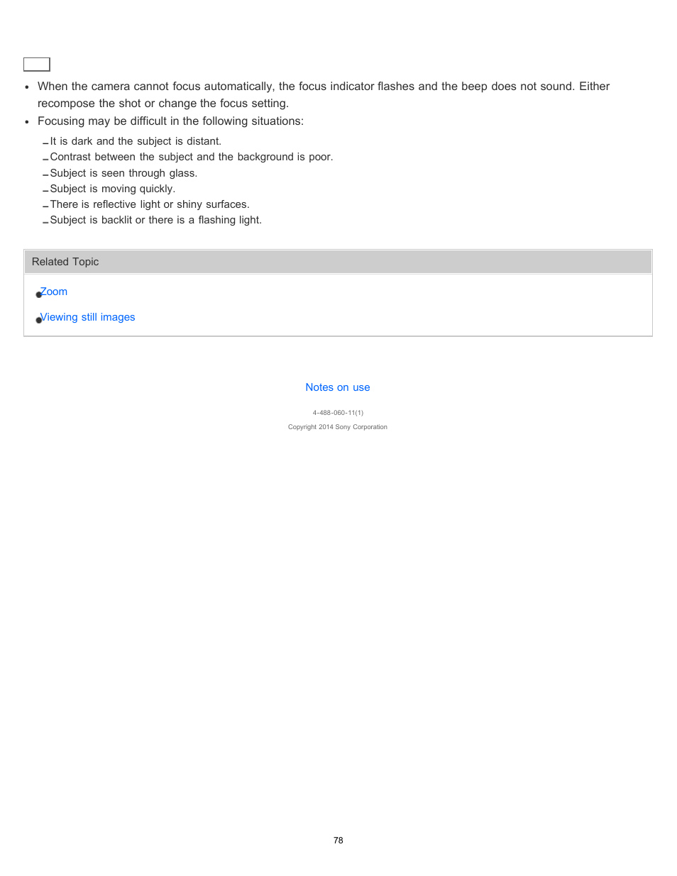 Sony DSC-H400 User Manual | Page 82 / 238