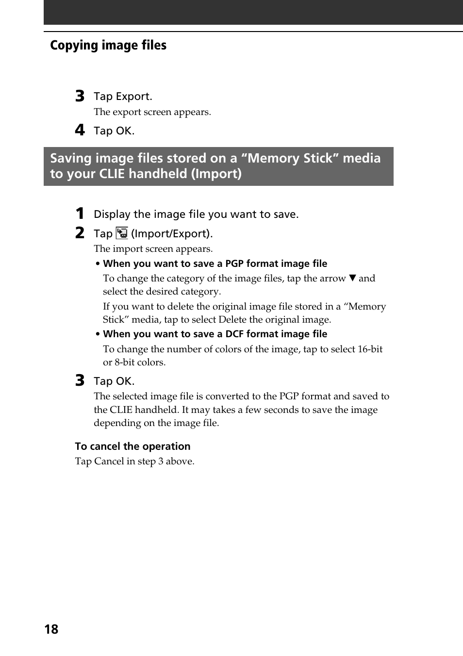 Sony PEG-N610C User Manual | Page 18 / 50