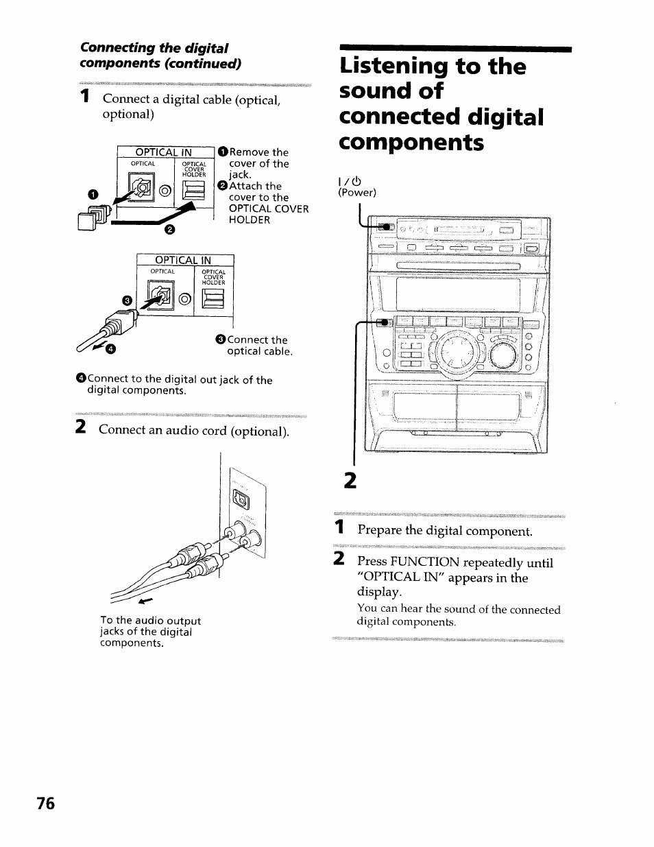 Sony DHC-MDX10 User Manual | Page 76 / 92