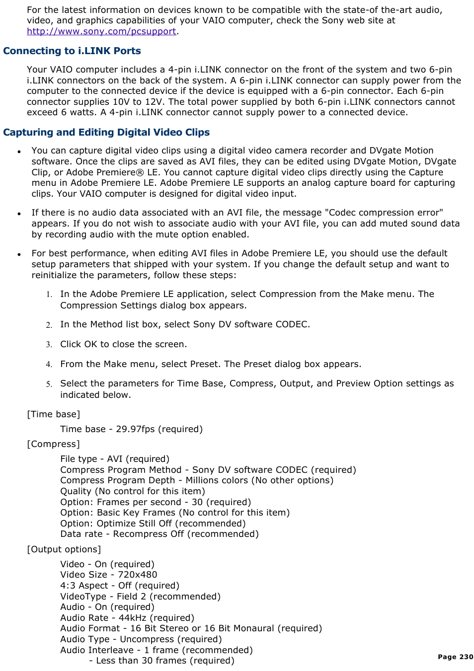 Sony PCV-E518DS User Manual | Page 230 / 776